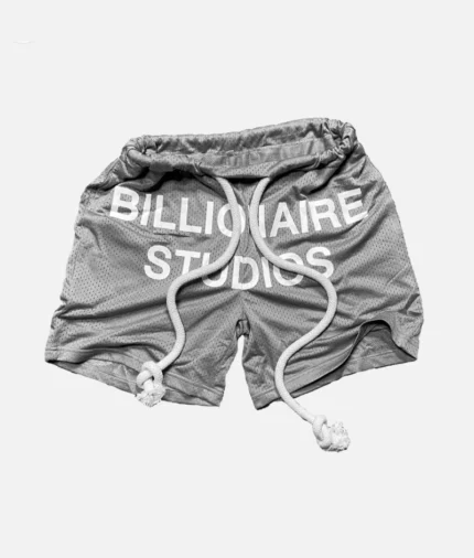 Billionaire Studios Bill Net Shorts Grey
