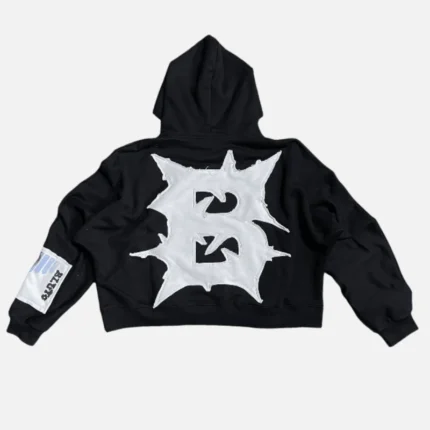 Billionaire Studios Bloo Gradient Scale Hoodie Black