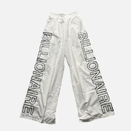 Billionaire Studios Nylon Sweatpants White